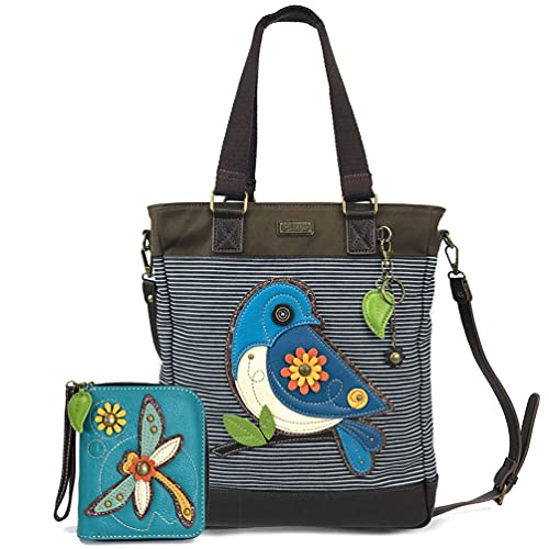 Bluebird With Dragonfly Wallet