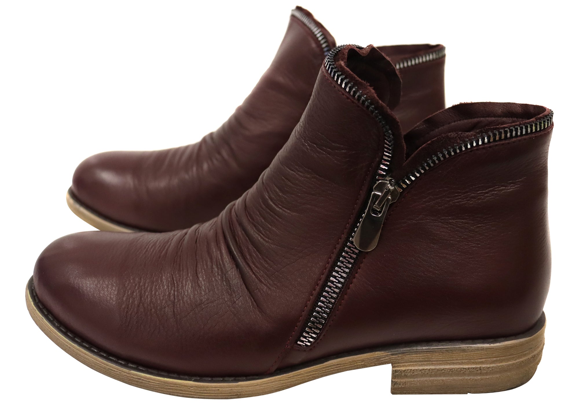 Orizonte Kestral Women's Comfortable Leather Ankle Boots - European Style Fashion Shoes for Casual Wear, Office & Date Night Outfits