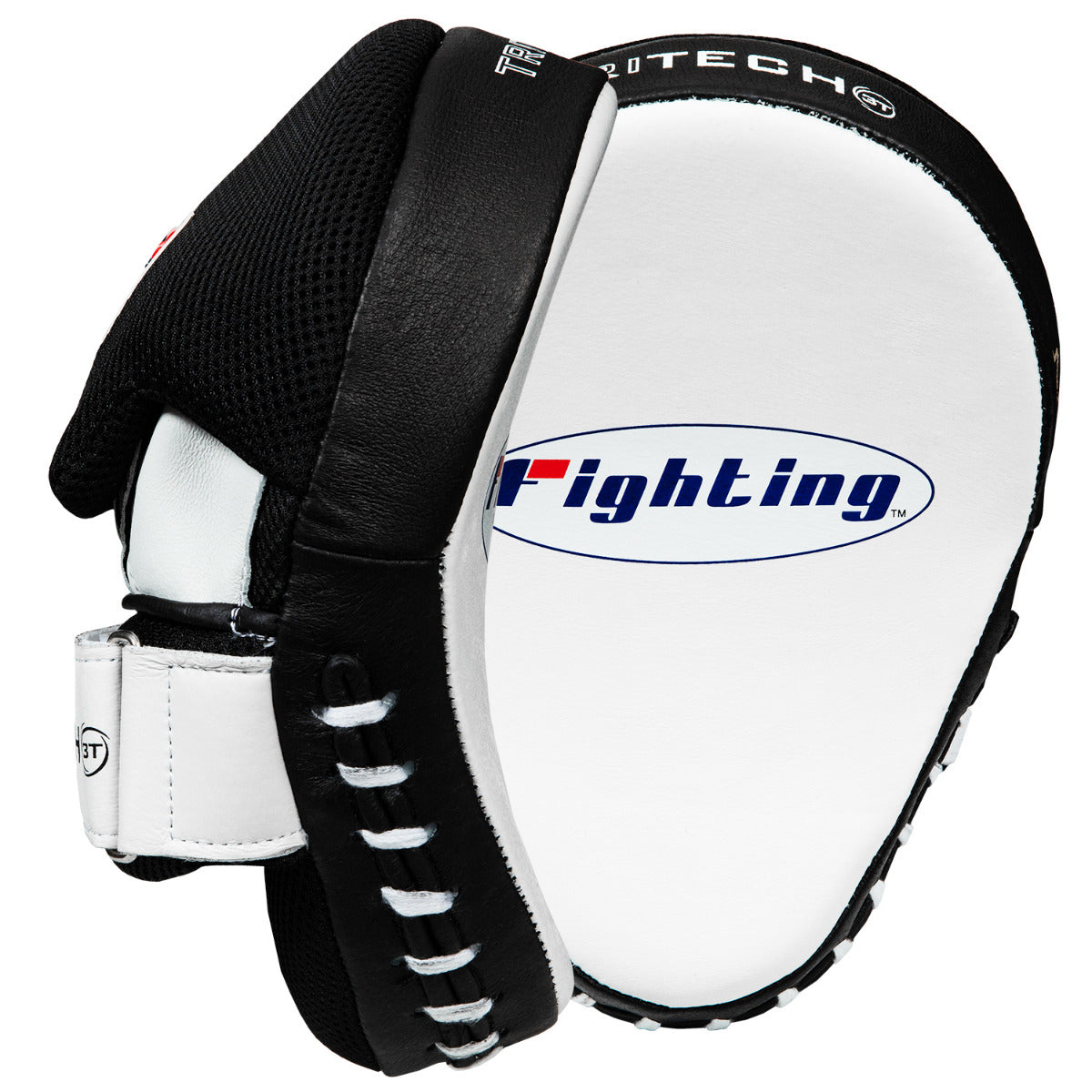 Fighting Tri Tech Curved Boxing Mitts - Professional MMA Training Pads for Kickboxing, Muay Thai & Sparring - Ideal for Coaches & Fighters