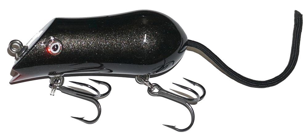 Premium Cat's Tails Musky Rat Fishing Lure - Topwater Bass Bait for Freshwater Fishing - Perfect for Lake, River & Pond Fishing Adventures