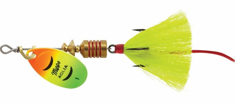 Mepps Dressed Aglia Inline Spinners - Premium Fishing Lures for Trout, Bass & Walleye - Best for Freshwater & Saltwater Fishing Adventures