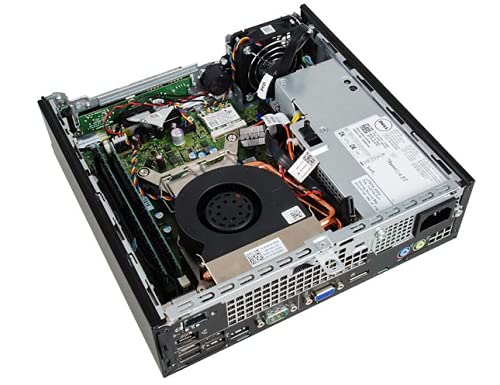 Refurbished Dell OptiPlex 7010 USFF Business Desktop PC - Intel Core i5-3470 3.2GHz, 8GB RAM, 120GB SSD, WiFi, Bluetooth, Win 10 Pro - Includes Wireless Keyboard & Mouse - Perfect for Home Office, Small Business & Remote Work