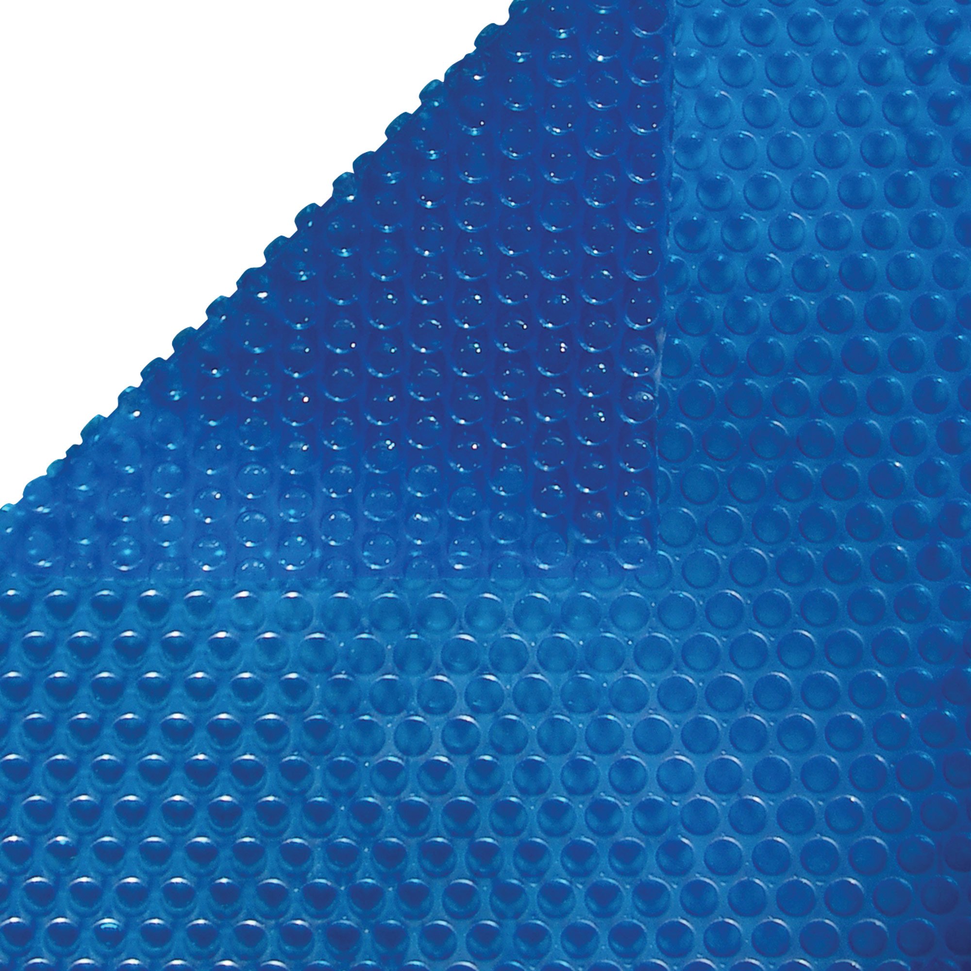 Harris 15 ft Round Solar Pool Cover - 8 Mil Thickness - Blue - Durable Sun Heat Retention for Inground & Above Ground Pools - Energy Efficient Swimming Pool Cover for Summer & Winter Use