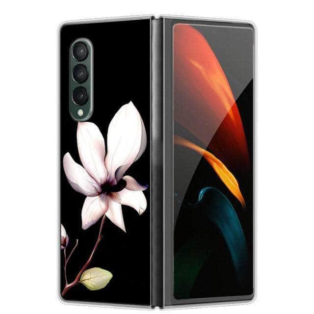 Durable Hard Plastic Galaxy Z Fold 3 5G Case with Stylish Design - Perfect for Everyday Protection & Gaming