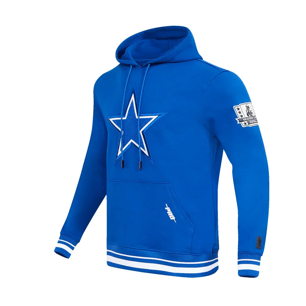 Men's Dallas Cowboys Retro Classic Hoodie - Pro Standard Blue NFL Fan Gear for Game Day & Casual Wear