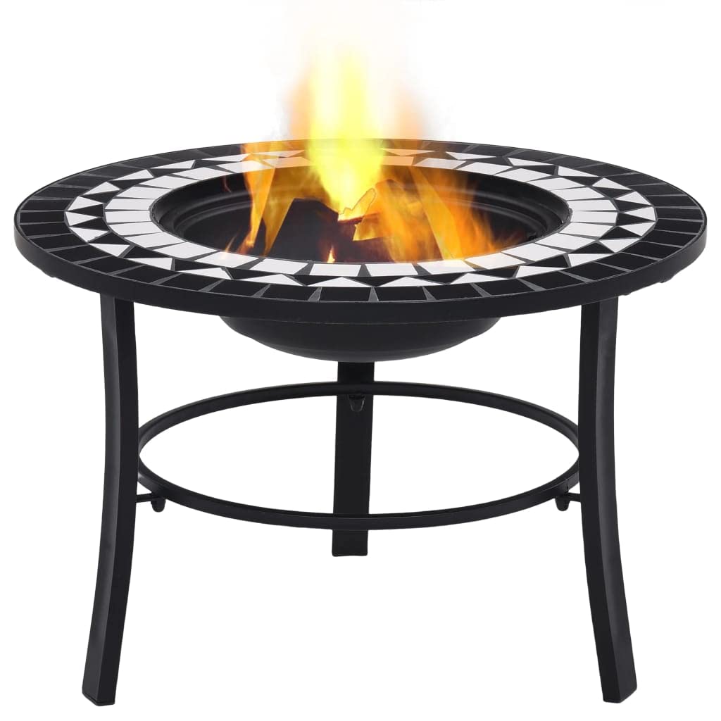 Outdoor Fire Pit with Campfire Tripod - 26.8