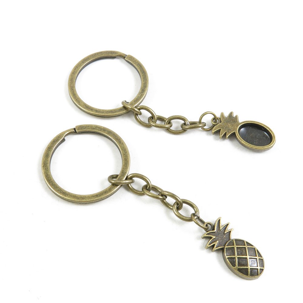 Wholesale Bulk Pineapple Keychain - Fashion Jewelry Keyring for Car Keys, Door Keys & Key Tags | Perfect for Gifts, Promotions & Everyday Use