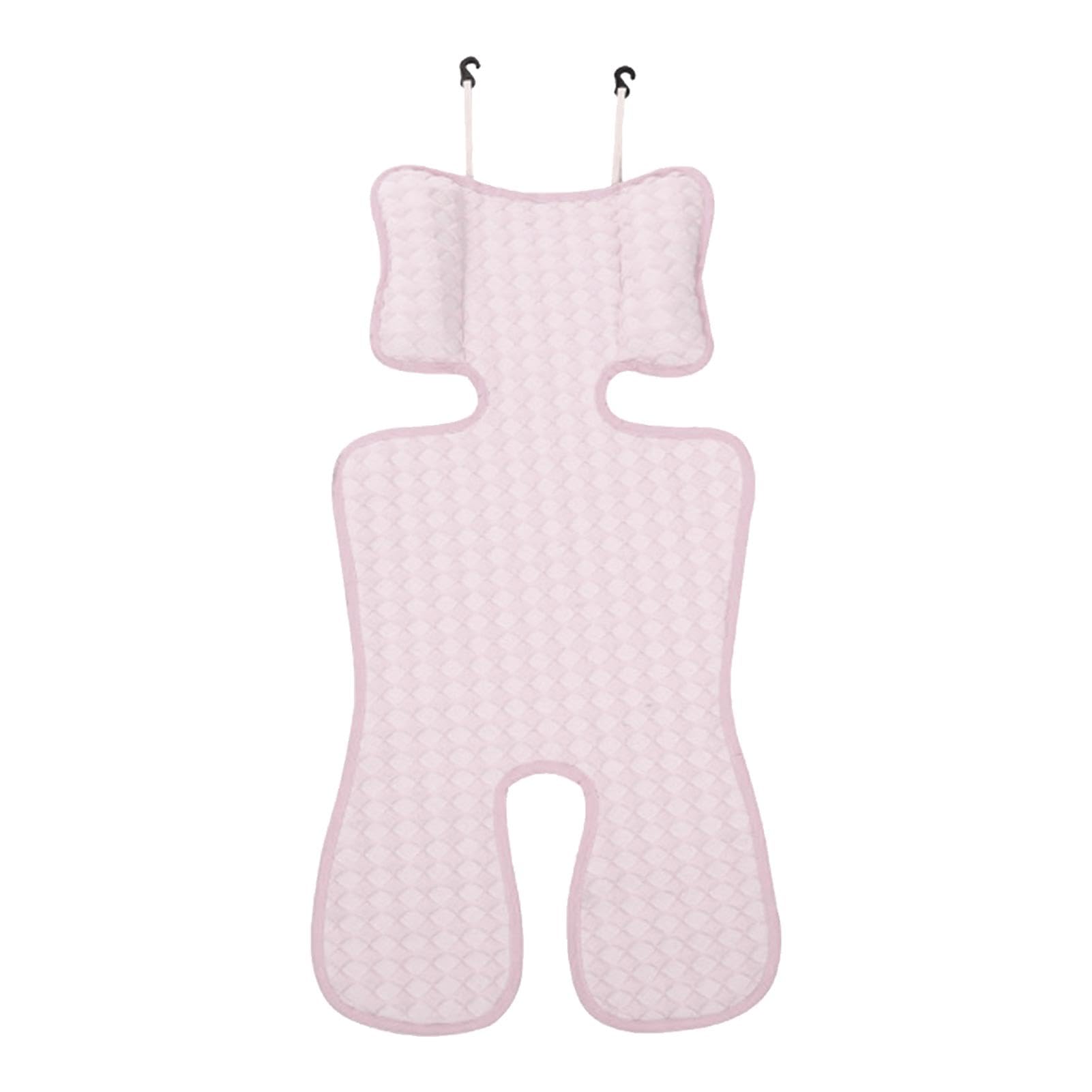 Baby Stroller Cooling Pad - Breathable Ice Silk Seat Liner for Infants & Toddlers - Summer Car Seat Cooler Cushion (Pink) - Perfect for Hot Weather, Long Car Rides & Outdoor Stroller Walks
