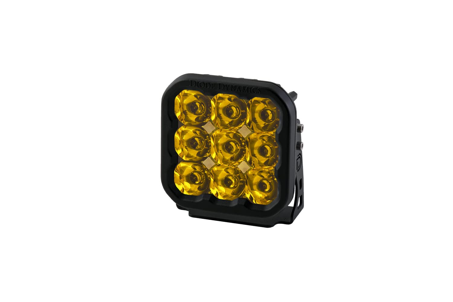 Diode Dynamics SS5 Yellow Sport LED Pod - High-Performance Spot Light for Off-Road Vehicles, Trucks & ATVs | Durable Waterproof Design | Perfect for Night Driving, Camping & Outdoor Adventures