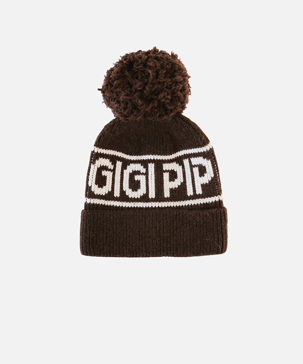 Jane Retro Pom Beanie - Soft Winter Knit Hat with Faux Fur Pom for Women & Girls - Perfect for Skiing, Snowboarding & Cold Weather Fashion