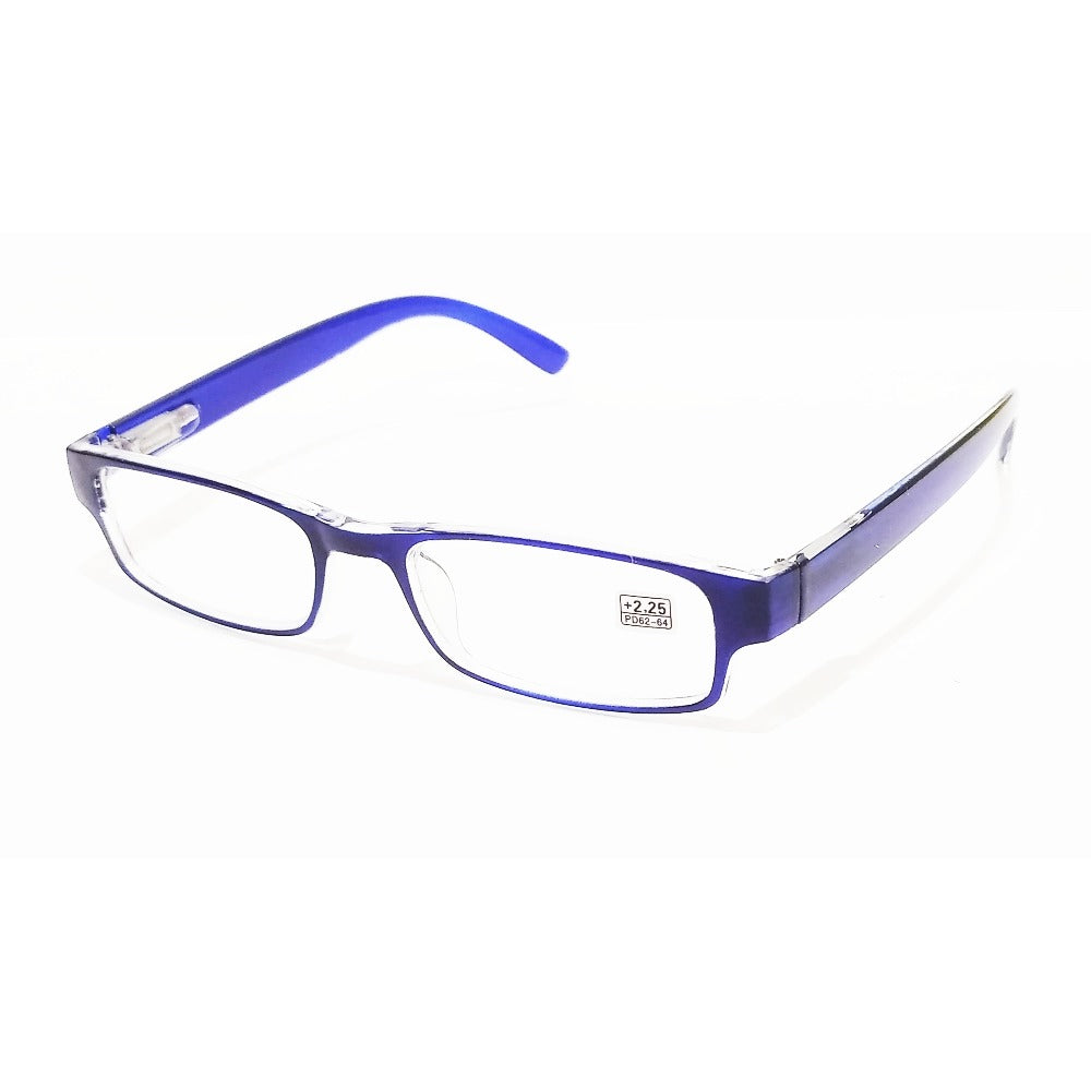 Spring Hinged Plastic Reading Glasses +1.0 to +4.0 Strength - Lightweight Comfortable Eyewear for Reading, Crafts & Close Work | Perfect for Book Lovers, Hobbyists & Office Use