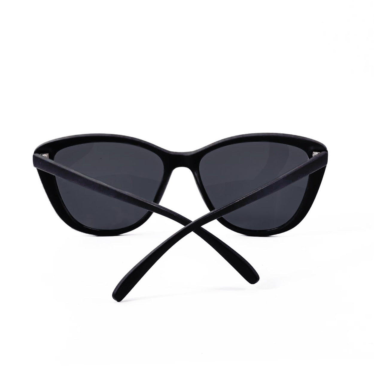 Black Cat Eye Sunglasses for Women - Trendy Retro Vintage Style UV Protection - Perfect for Beach, Driving, and Fashion Outfits