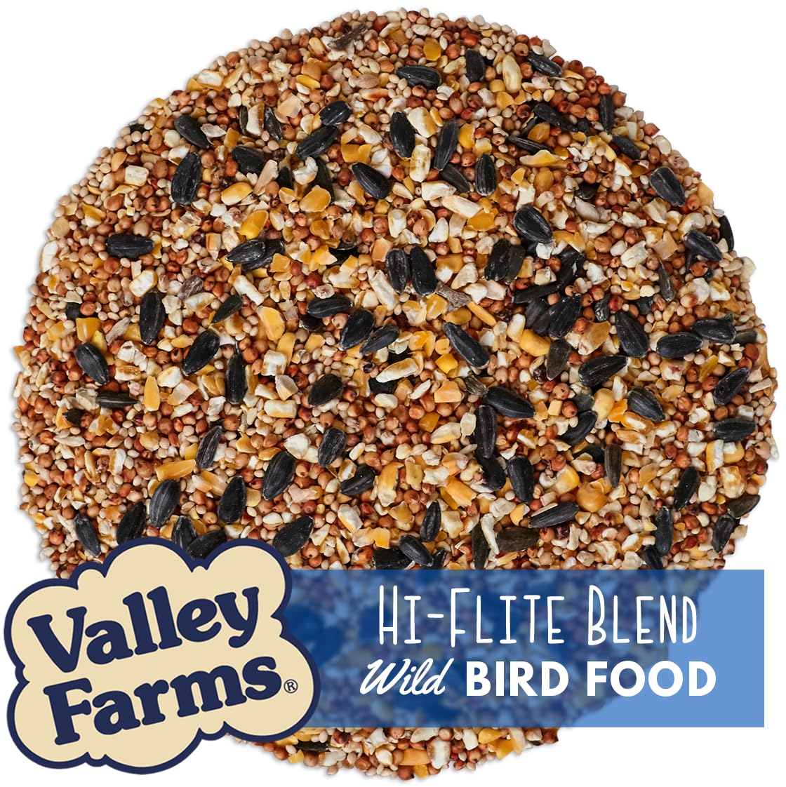 Hi-Flite Premium Wild Bird Food - 20 LB Bag of Nutritious Seed Mix for All Bird Species | Attracts Cardinals, Finches & More | Ideal for Outdoor Bird Feeders & Backyard Bird Watching