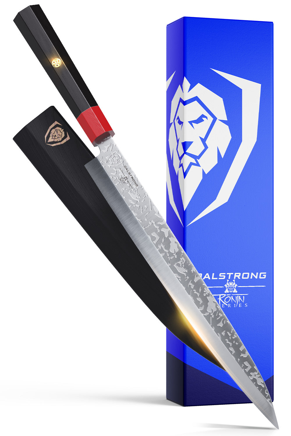 Premium Yanagiba & Sushi Knife 10.5 Inch - Professional Single Bevel Japanese Sashimi Knife - Dalstrong Ronin Series - Perfect for Sushi Chefs & Home Cooking Enthusiasts