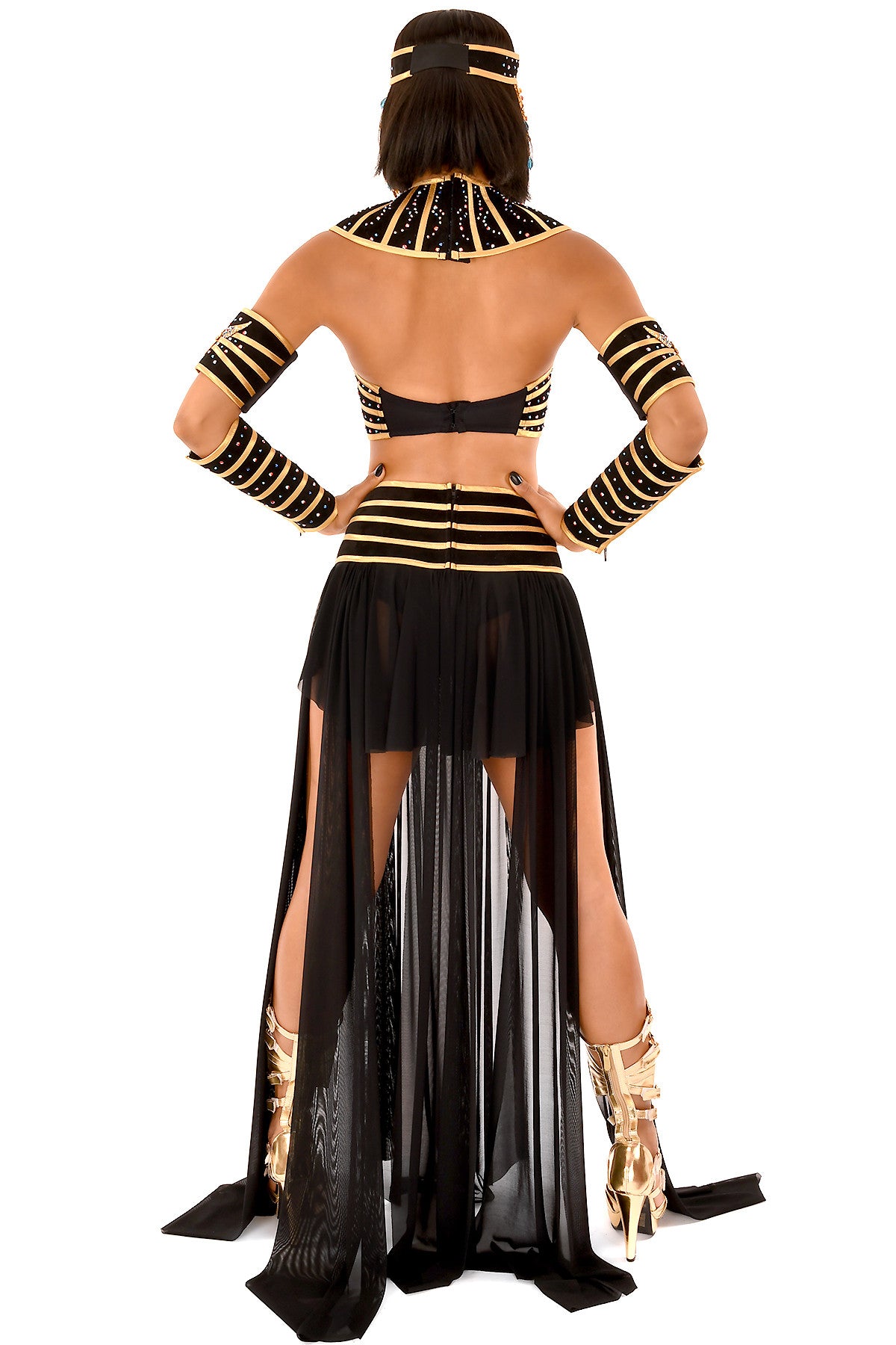 Nefertiri High Low Skirt for Women - Elegant Asymmetrical Flowy Midi Skirt | Perfect for Casual Outings, Date Nights & Summer Vacations