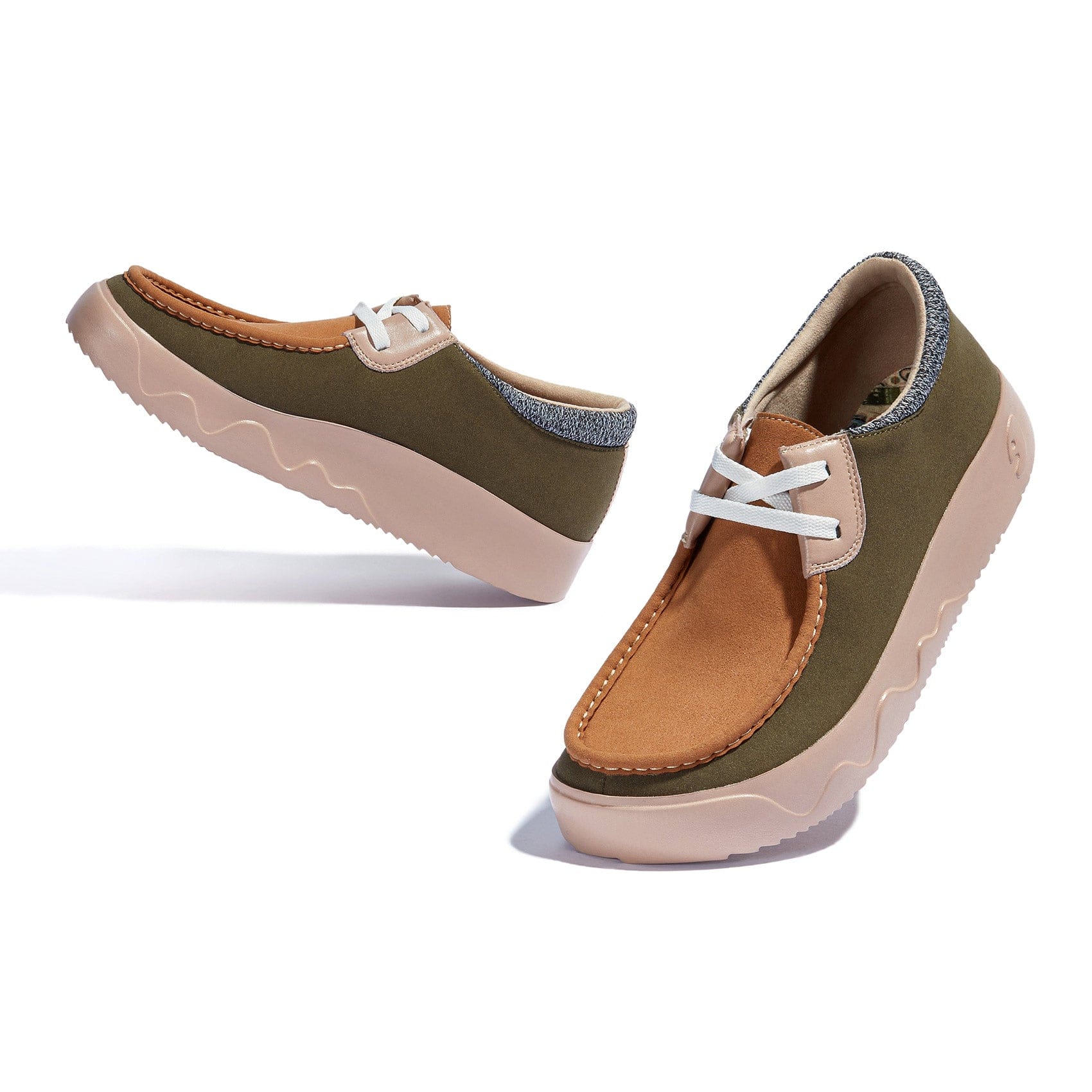 Olive Brown Fuerteventura VIII Men's Casual Sneakers - Comfortable Walking Shoes for Men | Perfect for Outdoor Activities, Travel & Daily Wear