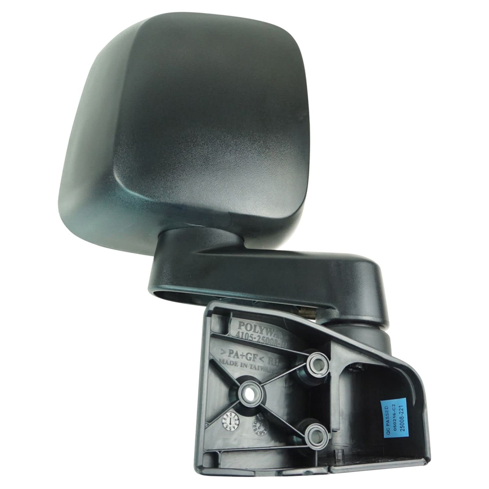 03-06 Jeep Wrangler Manual Side View Mirrors - Folding Pair Set for Off-Road & City Driving | Durable Replacement Mirrors for Jeep TJ & LJ Models
