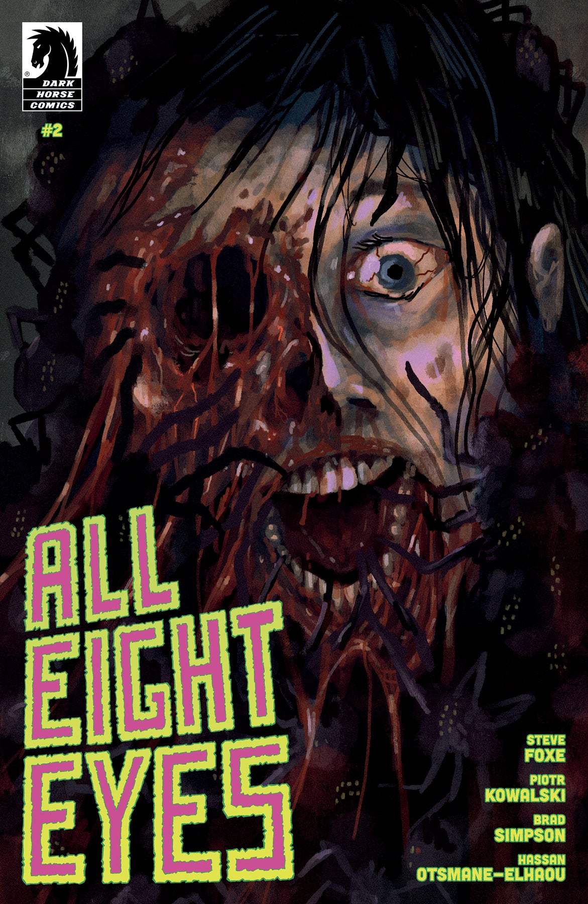 All Eight Eyes #2 (Of 4) by B Trevor Henderson - Dark Horse Comics | Horror Graphic Novel | Perfect for Comic Collectors & Horror Fans