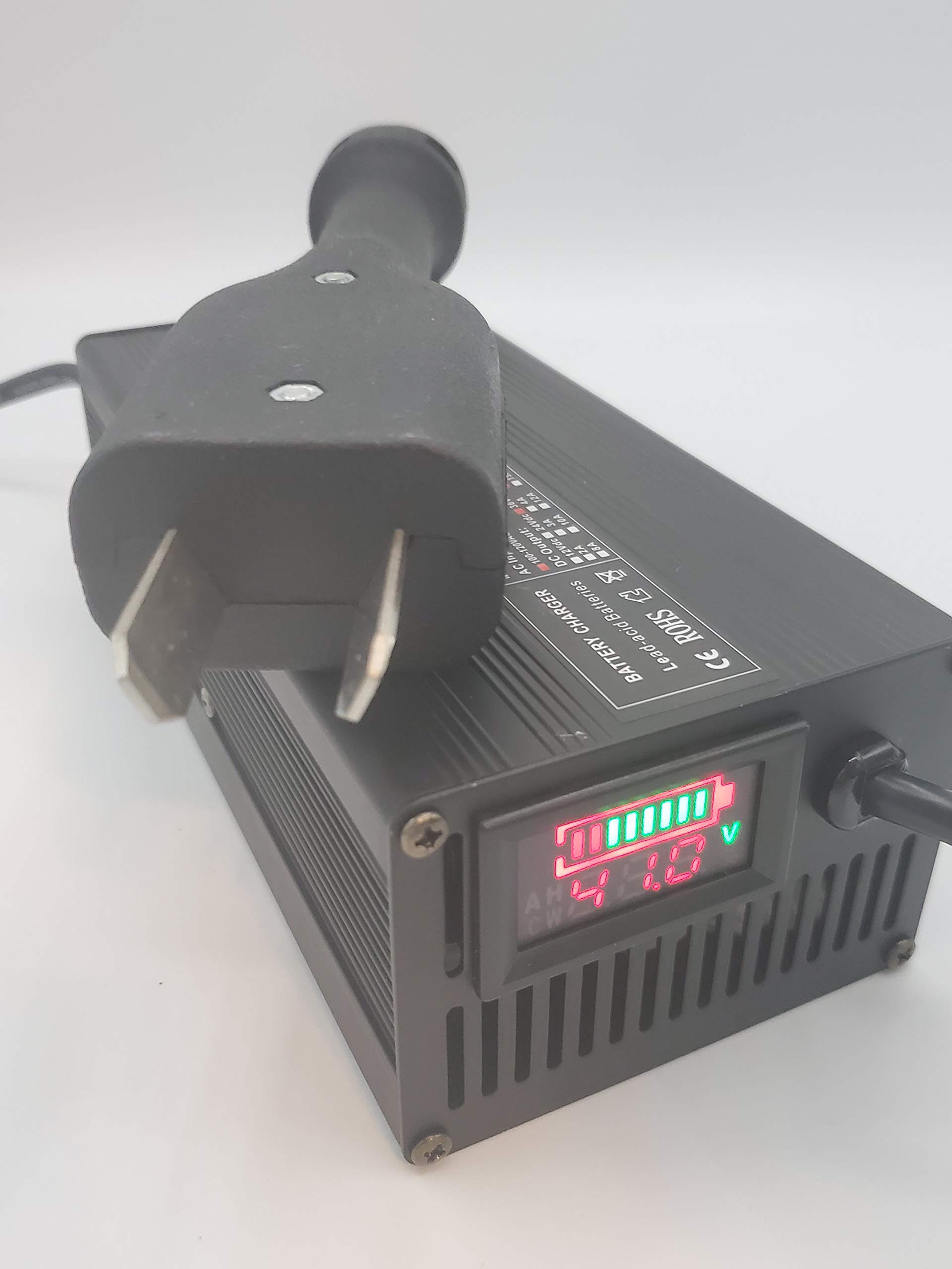 36 Volt Crows Foot Golf Cart Charger - Fast Charging & Durable for EZGO, Club Car, Yamaha Golf Carts - Perfect for Home, Course & RV Use