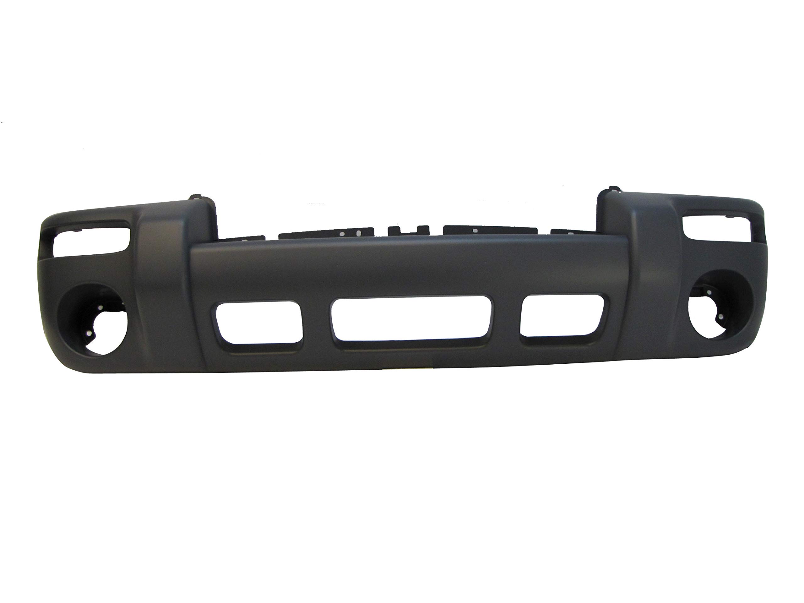 2002-2004 Jeep Liberty Front Bumper Cover - Primed Black for Limited/Sport Models - Off-Road & City Driving