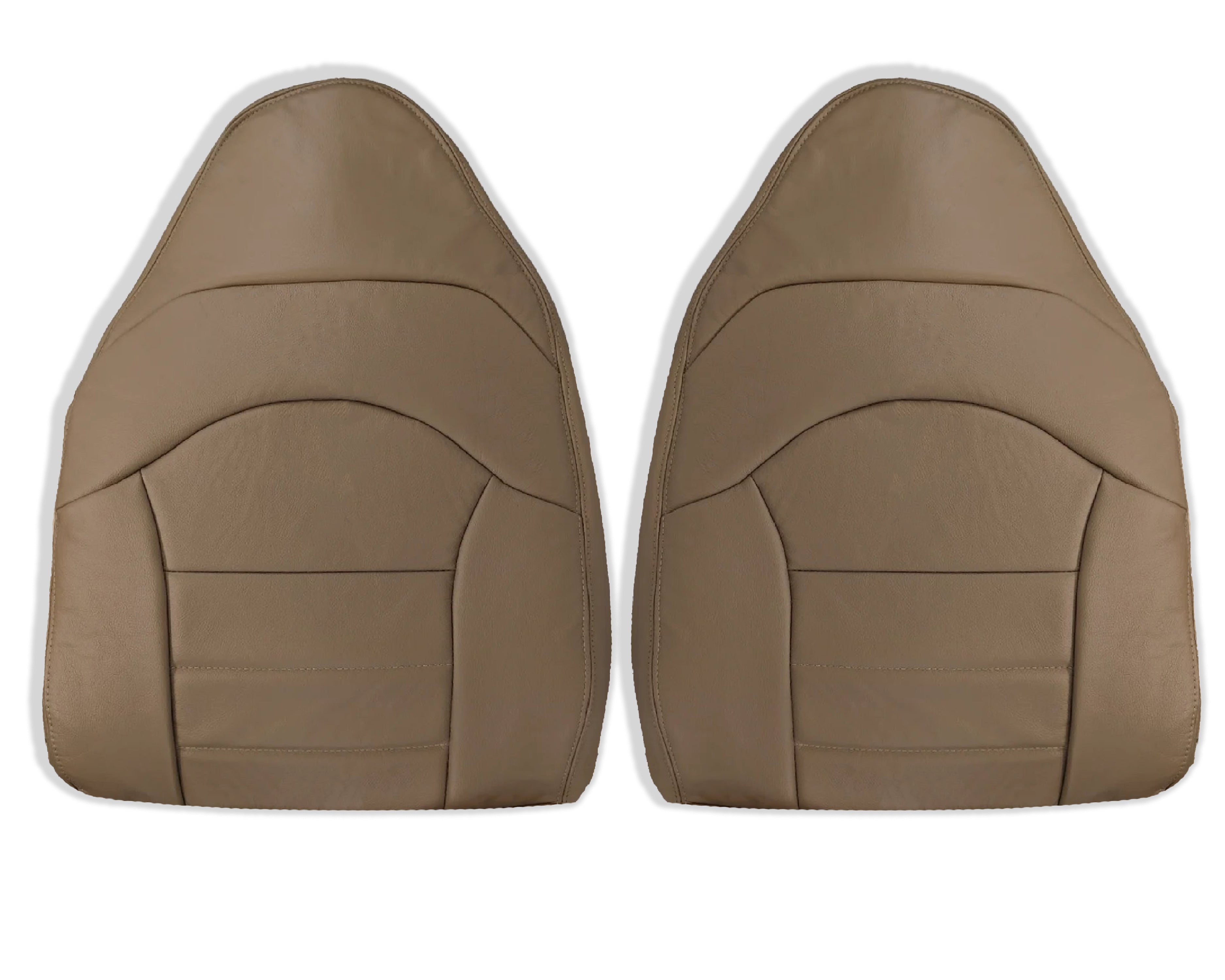 1999 Ford F350 XLT Replacement Seat Cover - Genuine Prairie Tan Leather - Heavy Duty Truck Seat Protection for Work & Off-Road Use