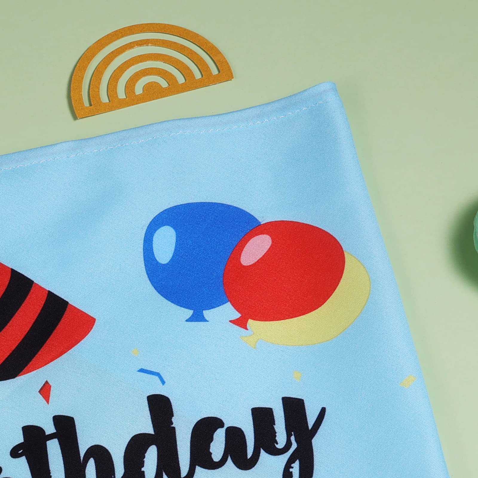 Blue Dog Birthday Bandana for Small Medium Large Dogs - Cute Pet Bibs & Triangle Scarf for Puppy Birthday Parties - Perfect for Pet Celebrations, Photo Shoots & Special Occasions