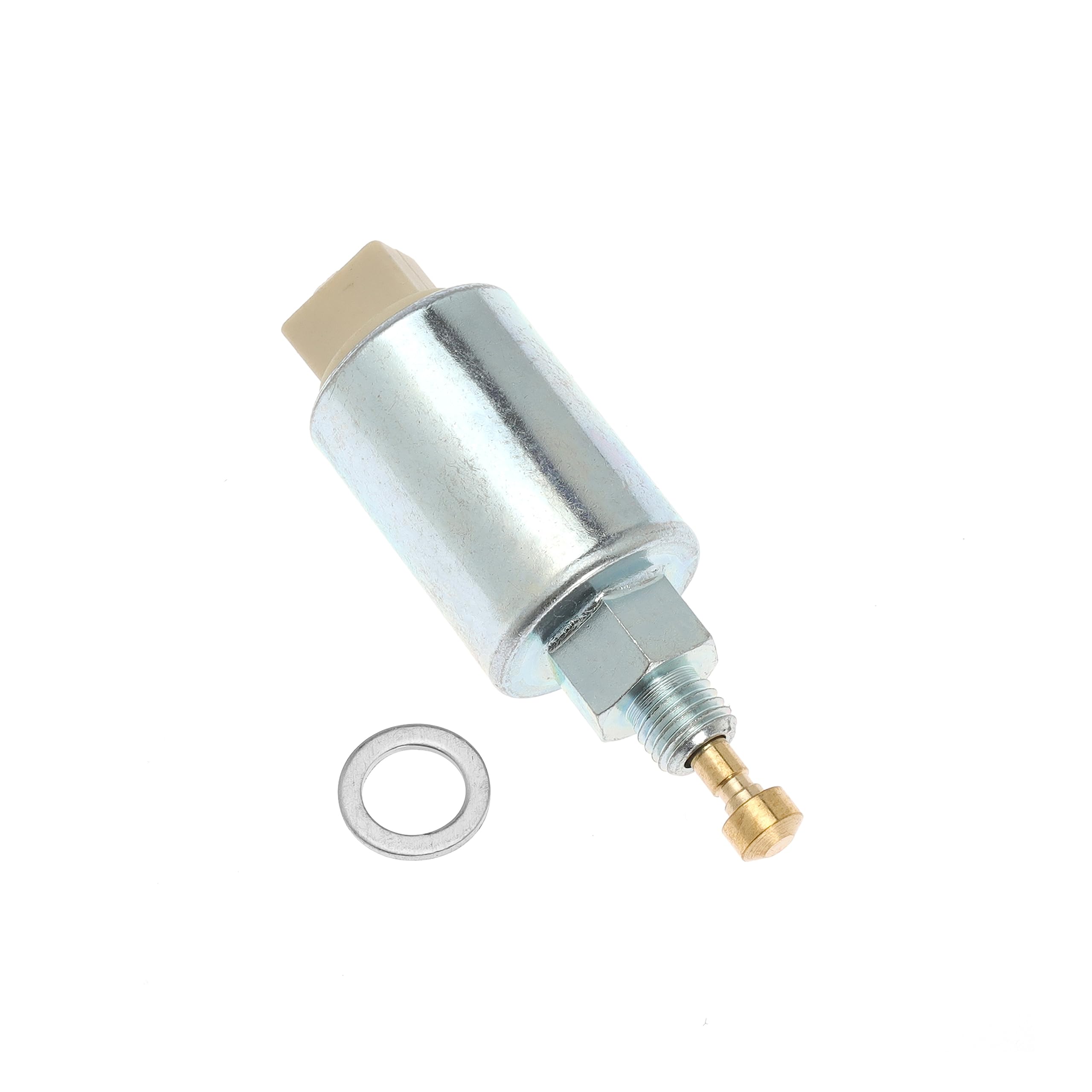 Replacement Carburetor Fuel Solenoid 499161 498231 496592 for Craftsman & John Deere Lawn Mowers - Compatible with Models 695423 699915 699916 699878 794572 796109 799728 (Solenoid-0699) - Perfect for Small Engine Repair & Lawn Mower Maintenance