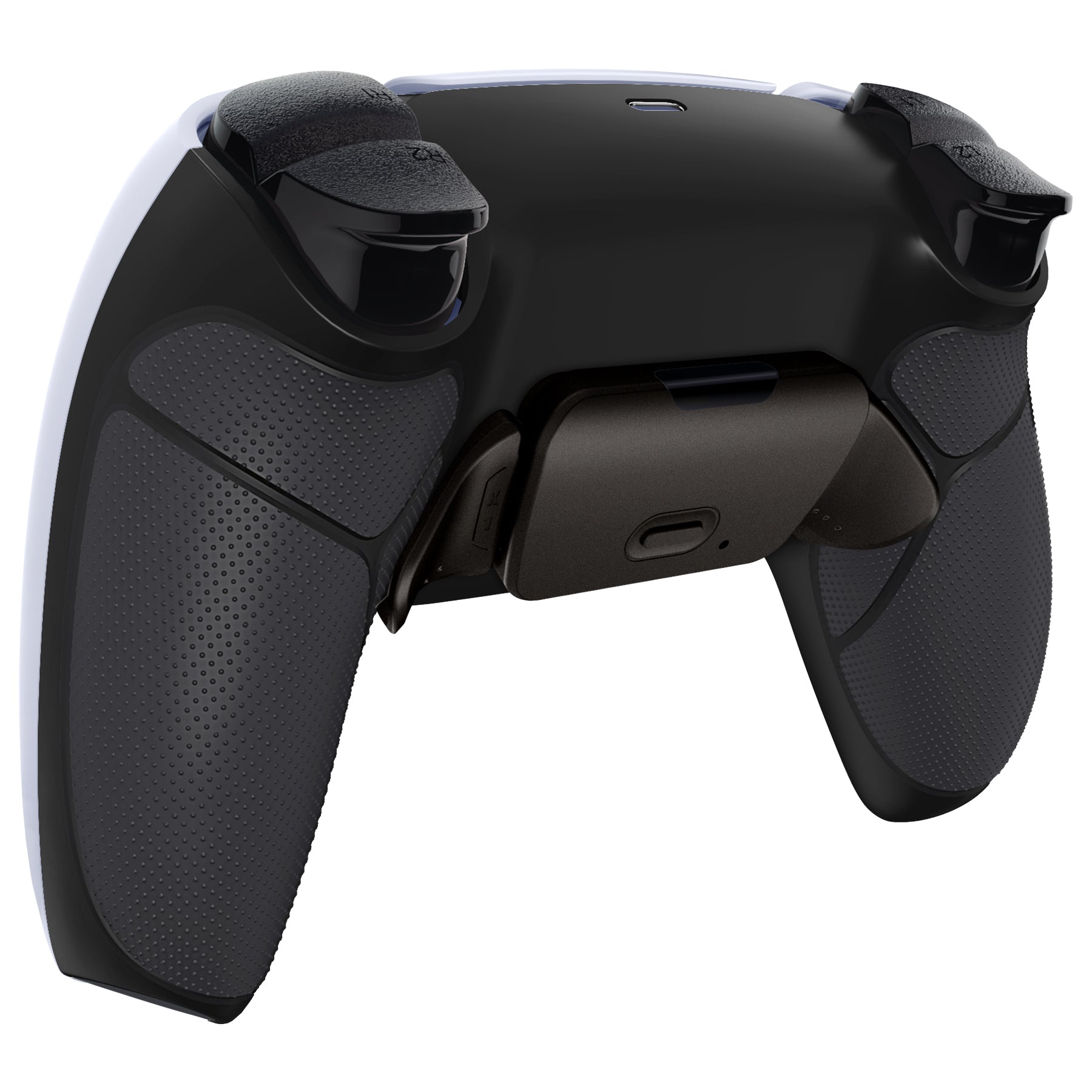 eXtremeRate Black Real Metal Buttons (RMB) V3 Remap Kit for PS5 Controller BDM-030/040/050 - Rubberized Black Grip - Custom Gaming Buttons for Enhanced PS5 Controller Performance - Perfect for Competitive Gaming & Long Play Sessions