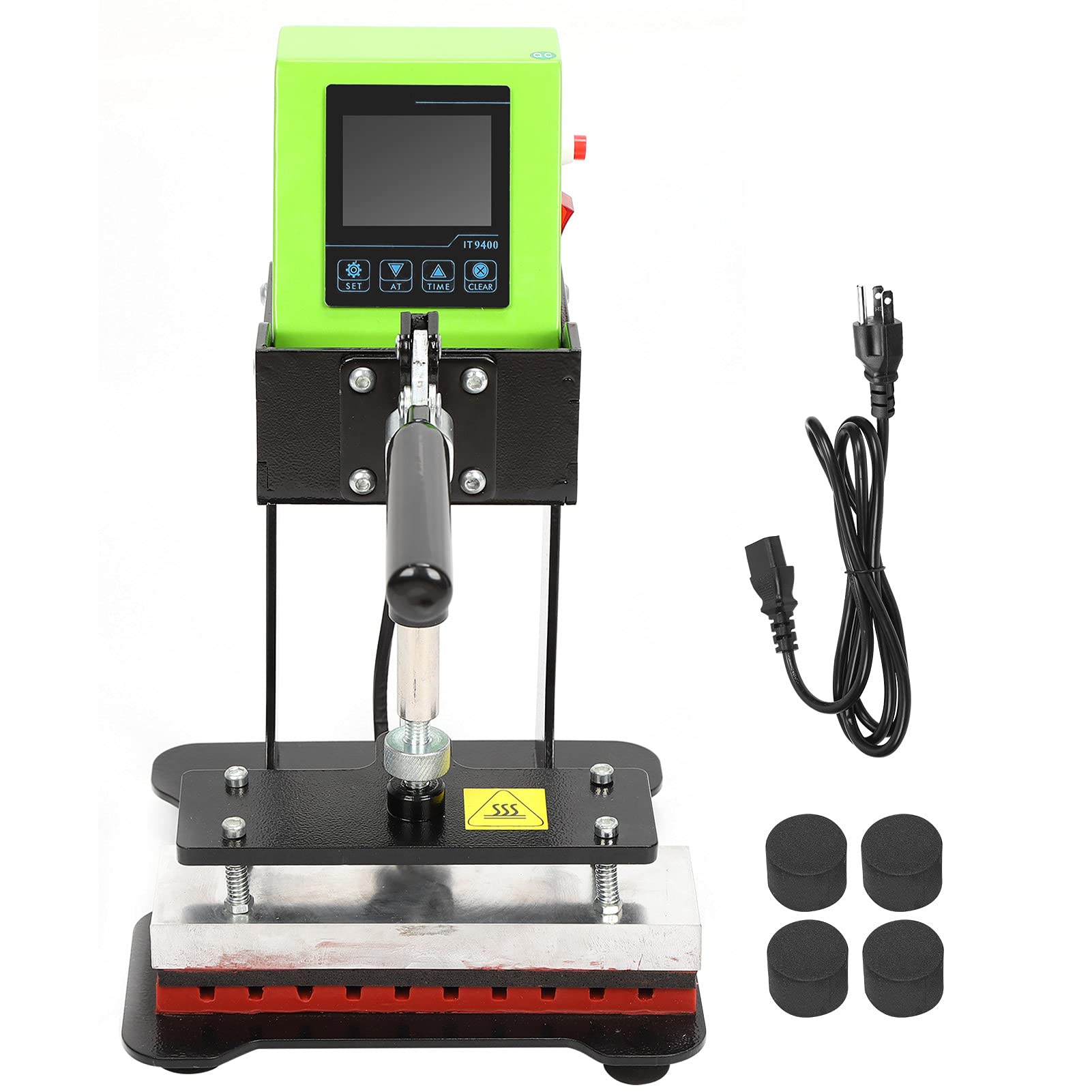 Zerodis AP1829 Manual Hot Stamping Machine for Metal - Pen Heat Press with Interchangeable Character Wheels | Thermal Transfer Printer for DIY Crafts, Leather, Wood & Gift Personalization (US Plug)