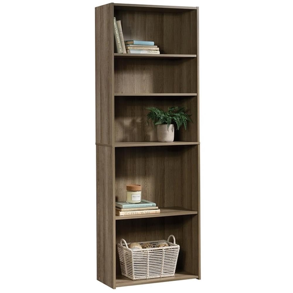 Home Square 3-Piece Oak Furniture Set with 2 Bookcases & Computer Desk - Perfect for Home Office, Study Room & Small Spaces