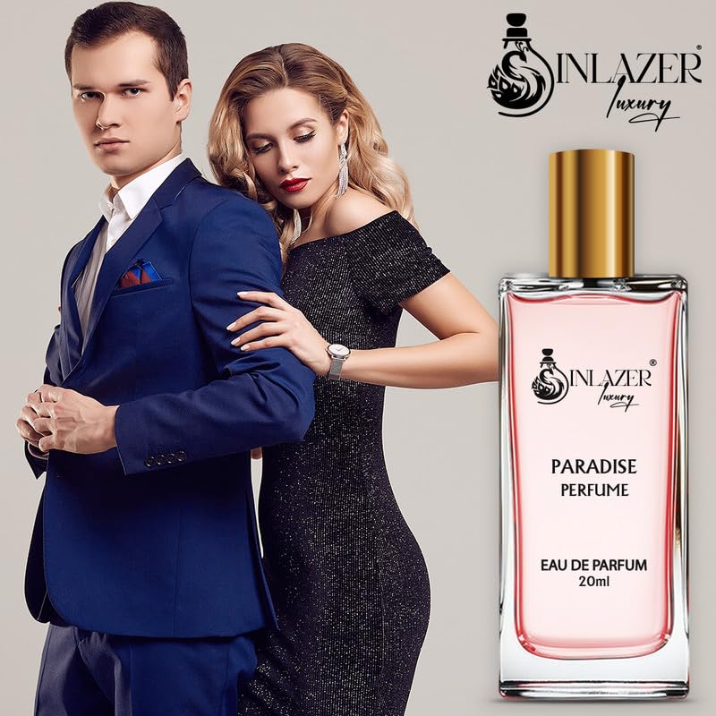 Paradise Unisex Perfume - Long Lasting Woody & Warm Fragrance for Men & Women | Eau de Parfum | Perfect for Date Night, Office & Special Occasions