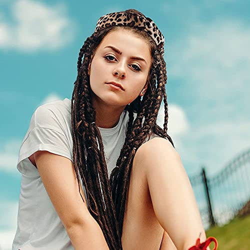 FAMEZA 12 Pack Boho Headbands for Women - Non Slip Floral Elastic Hair Bands, Criss Cross Twisted Head Wraps - Perfect for Yoga, Workouts, and Casual Fashion Accessories