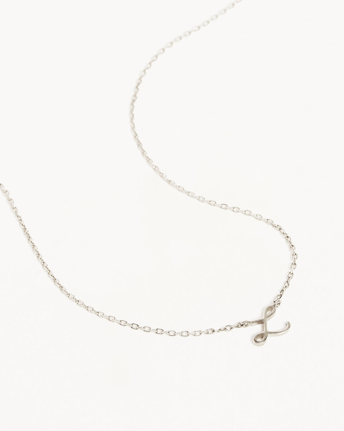 Sterling Silver Love Letter Necklace for Women - Personalized Engraved Pendant Gift for Her - Romantic Jewelry for Anniversary, Valentine's Day & Special Occasions