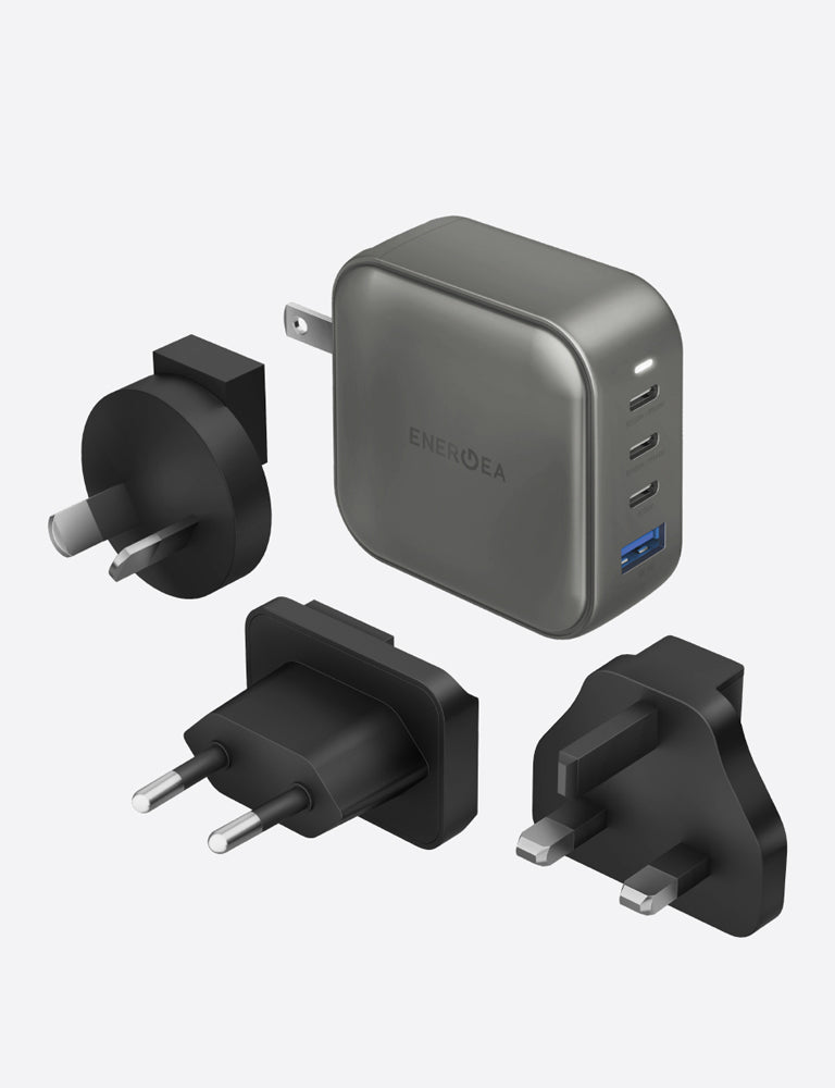 TravelWorld GaN100 Fast Charger - 100W USB C PD Charger for Laptop, Phone & Tablet - Compact & Lightweight for Travel, Home & Office Use