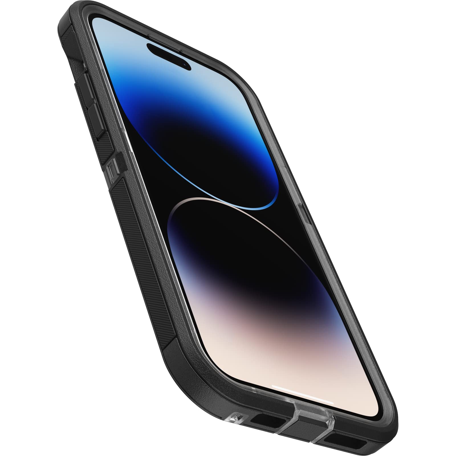 OtterBox Defender XT Case for iPhone 14 Pro Max with MagSafe - Shockproof, Drop Proof & Ultra-Rugged Protective Cover | Military Standard Certified (5x Tested) | Clear/Black Design | Perfect for Outdoor Adventures, Construction Work & Extreme Sports