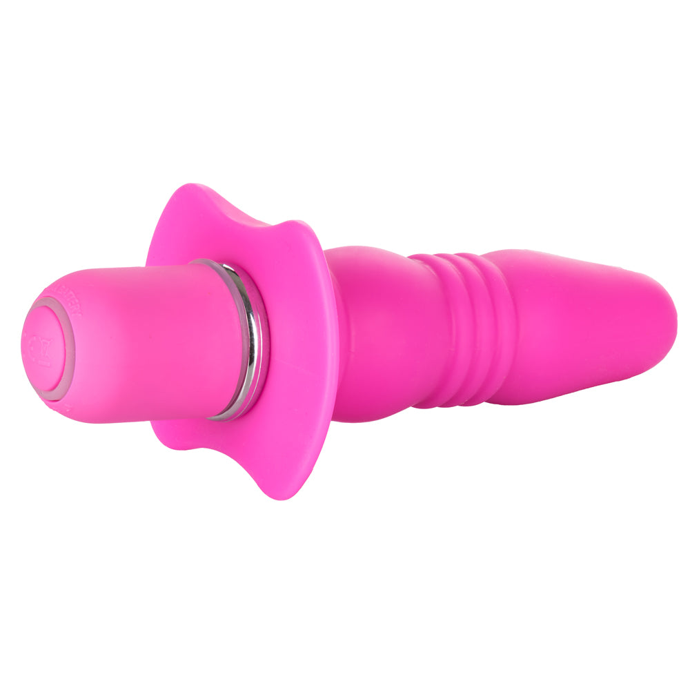 Ribbed Vibrating Anal Plug - Booty Call Booty Buzz for Enhanced Pleasure - Perfect for Couples Play & Solo Exploration