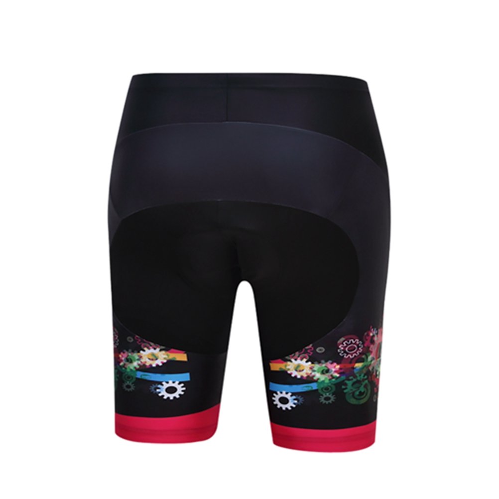 Women's Padded Cycling Shorts - Breathable Bike Riding Pants for Comfort & Performance | Perfect for Road Biking, Spinning Classes & Outdoor Workouts