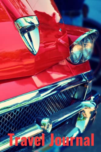 Classic Car Travel Journal - Mileage Tracker & Trip Planner for Road Trips