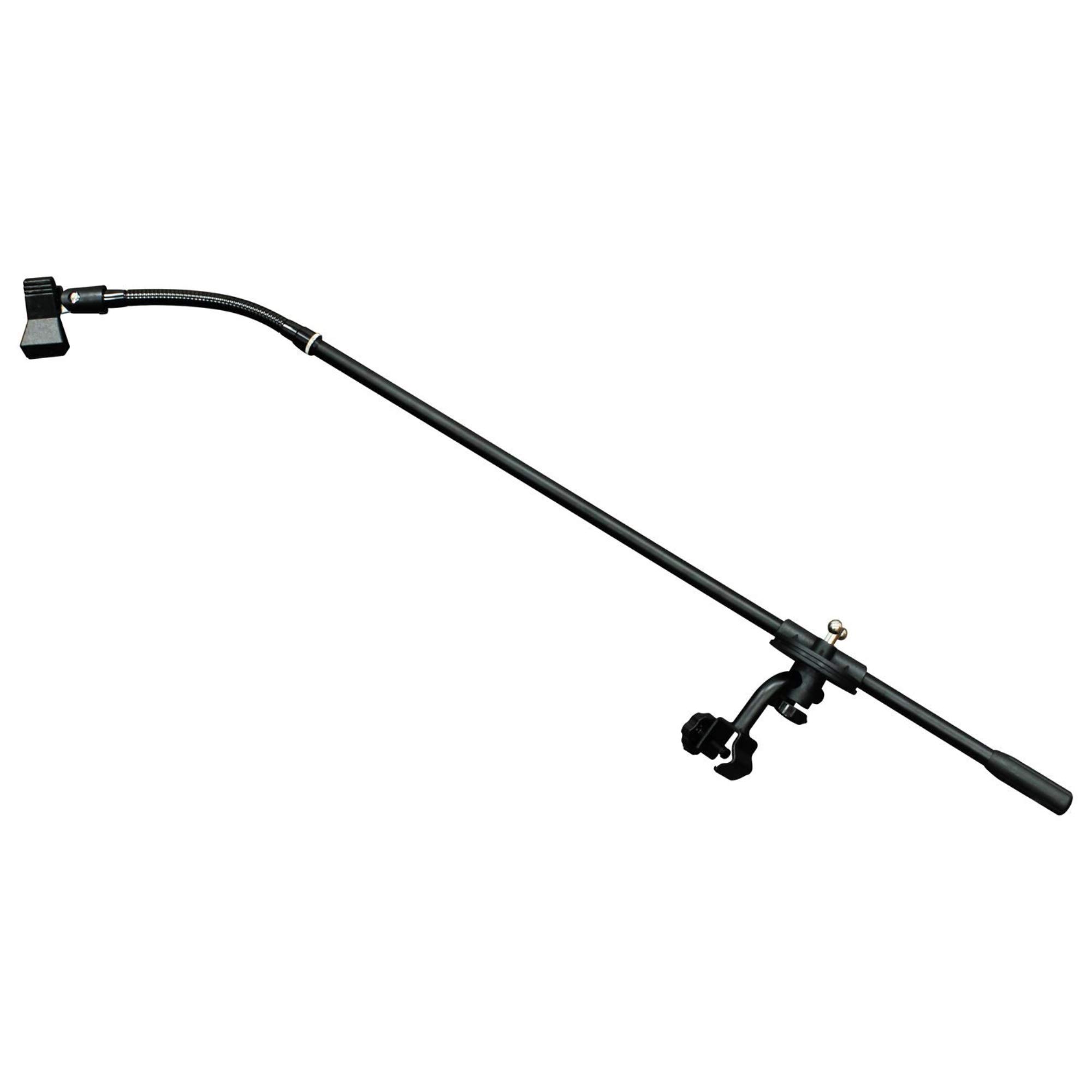 Premium Adjustable Microphone Boom Arm for White Dual Tier X-Stands - Perfect for Podcasting, Streaming & Home Studio Recording