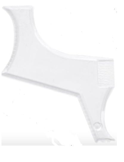 KHUSHI Beard Shaper & Comb for Men - Professional Grooming Tool for Home & Salon Use - Perfect Beard Styling Accessory for Daily Care & Special Occasions