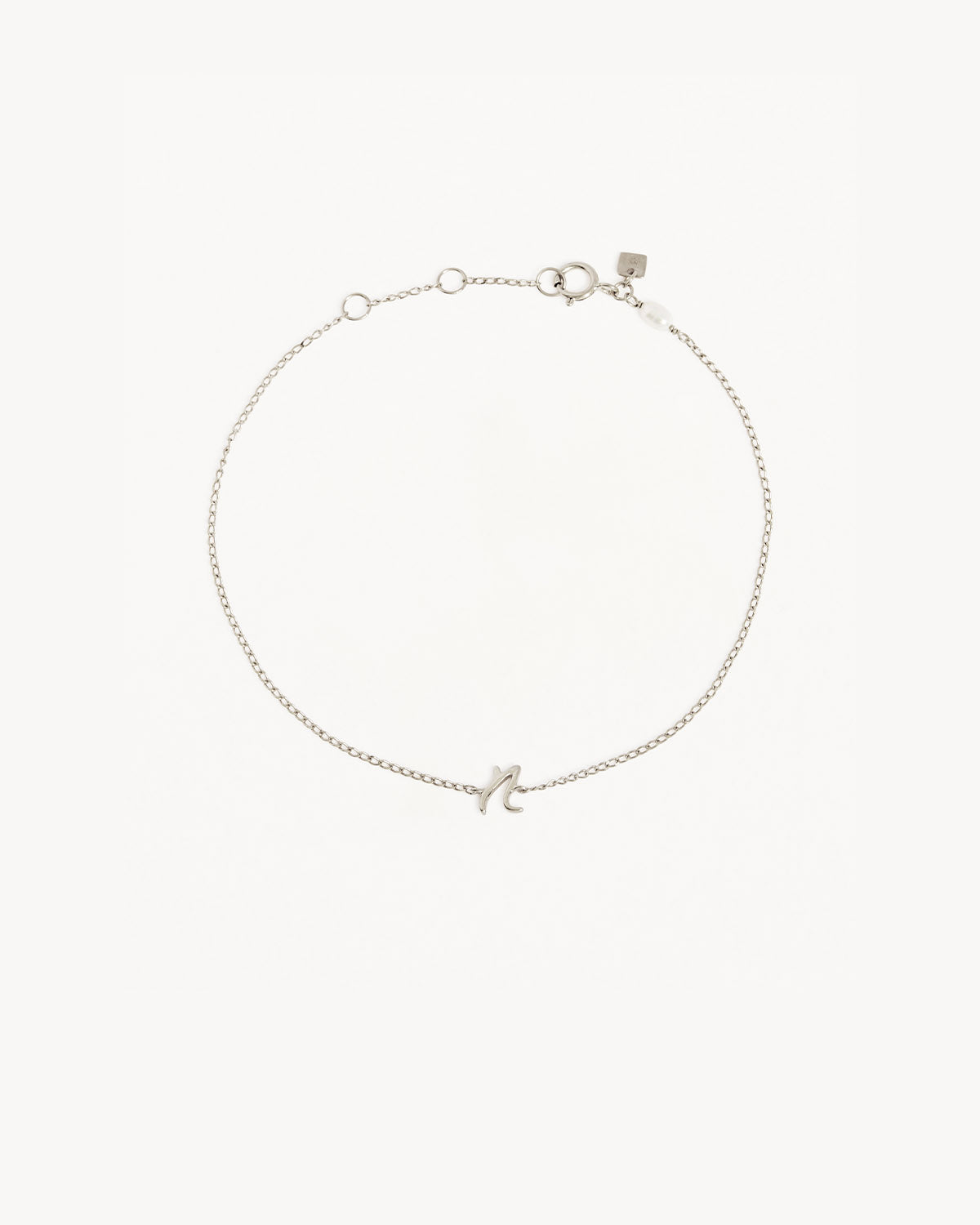 Sterling Silver Love Letter Bracelet - Engraved Romantic Gift for Her - Perfect for Anniversaries, Valentine's Day & Special Occasions