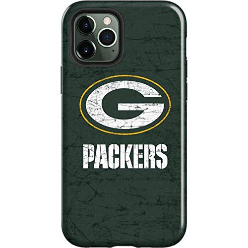 Official NFL Green Bay Packers Distressed Design Impact Phone Case for iPhone 12 Pro Max - Durable Protective Cover for Football Fans & Sports Enthusiasts - Perfect for Game Day, Travel & Everyday Use