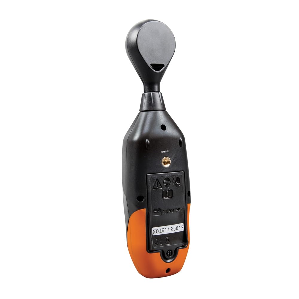 Klein Tools ET130 Digital Light Meter - Accurate Lux Measurement for Indoor/Outdoor Lighting, Photography & Film Production