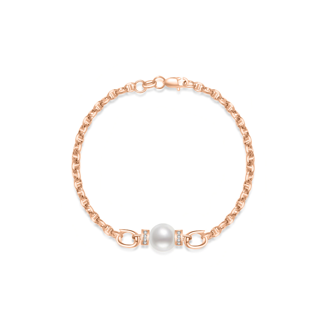 18K Gold Freshwater Pearl Bracelet for Women - Elegant Handmade Jewelry Gift for Birthday, Anniversary & Special Occasions