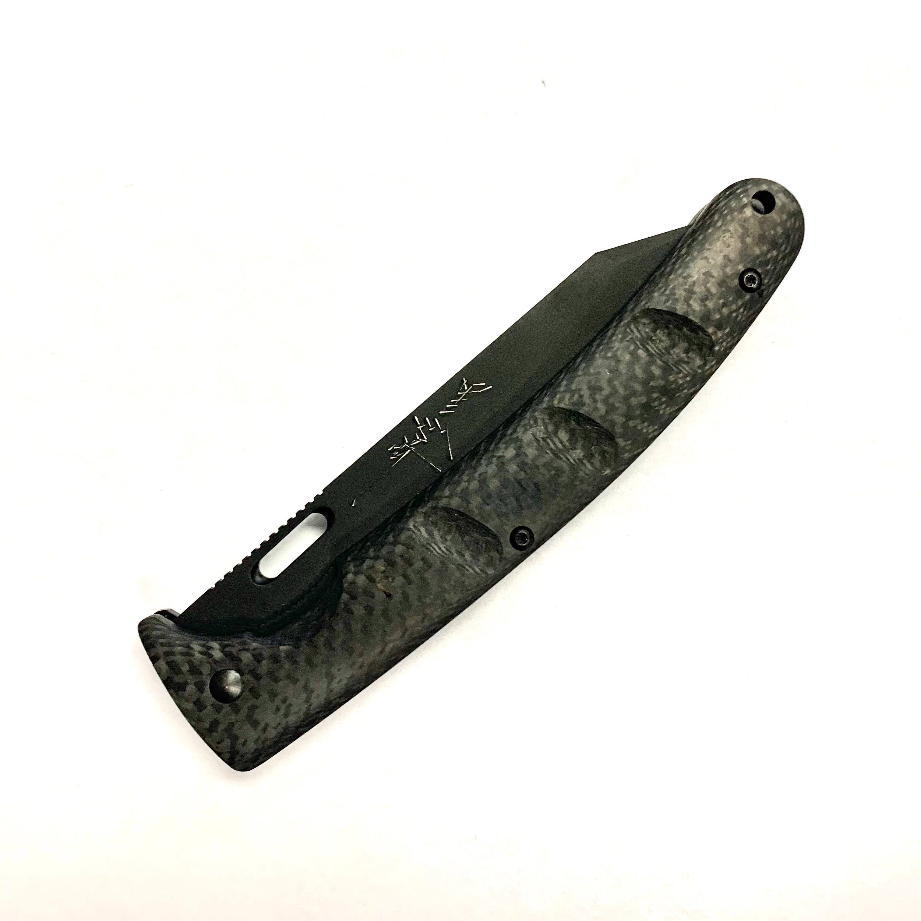 Premium Yu Kurosaki SG2 Folding Pocket Knife - Japanese Damascus Steel Blade, Compact EDC Knife for Camping, Hiking & Outdoor Adventures