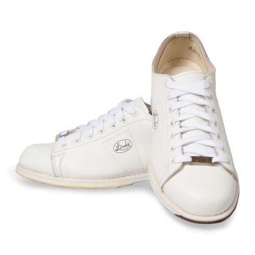 Linds Women's Classic White Right Hand Wide (E) Bowling Shoes - Perfect for League Play & Casual Bowling