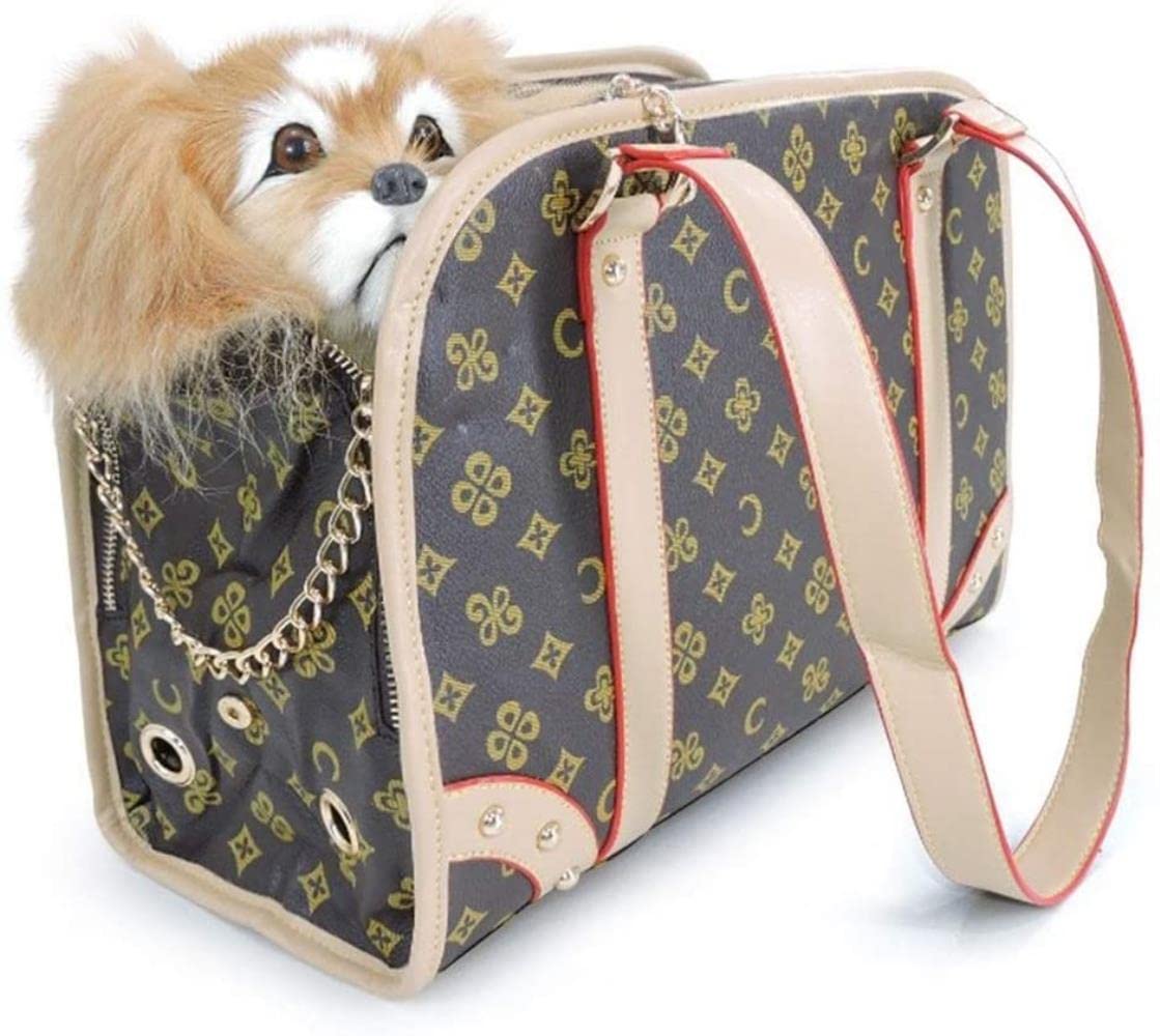 AGHH Large Pet Travel Carrier Backpack - Portable Cat & Dog Carrier for Small to Medium Pets, Puppies & Kittens - Perfect for Air Travel, Hiking, Vet Visits & Outdoor Adventures