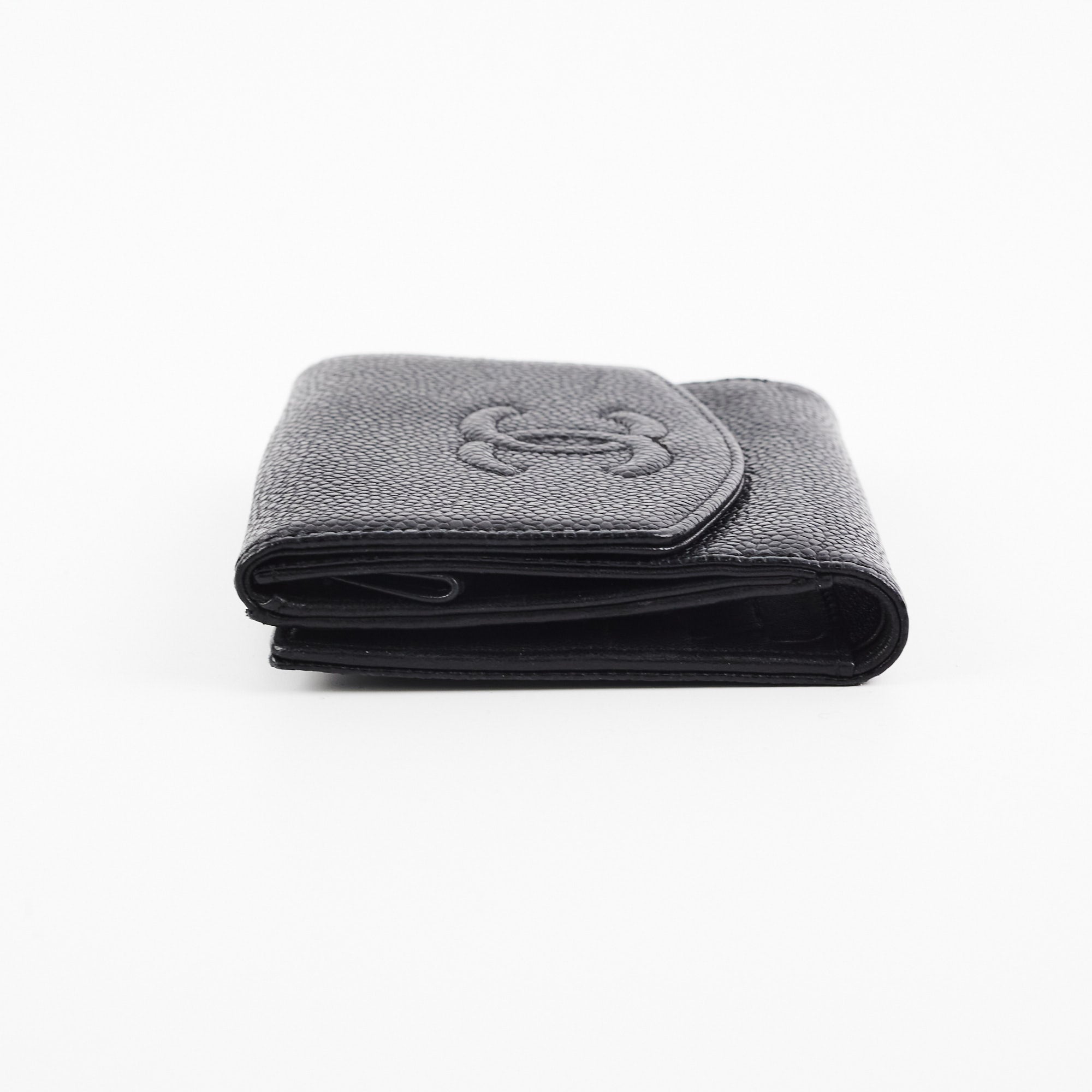 Chanel Caviar Timeless Wallet Black - Luxury Leather Wallet for Women - Perfect for Everyday Use & Special Occasions