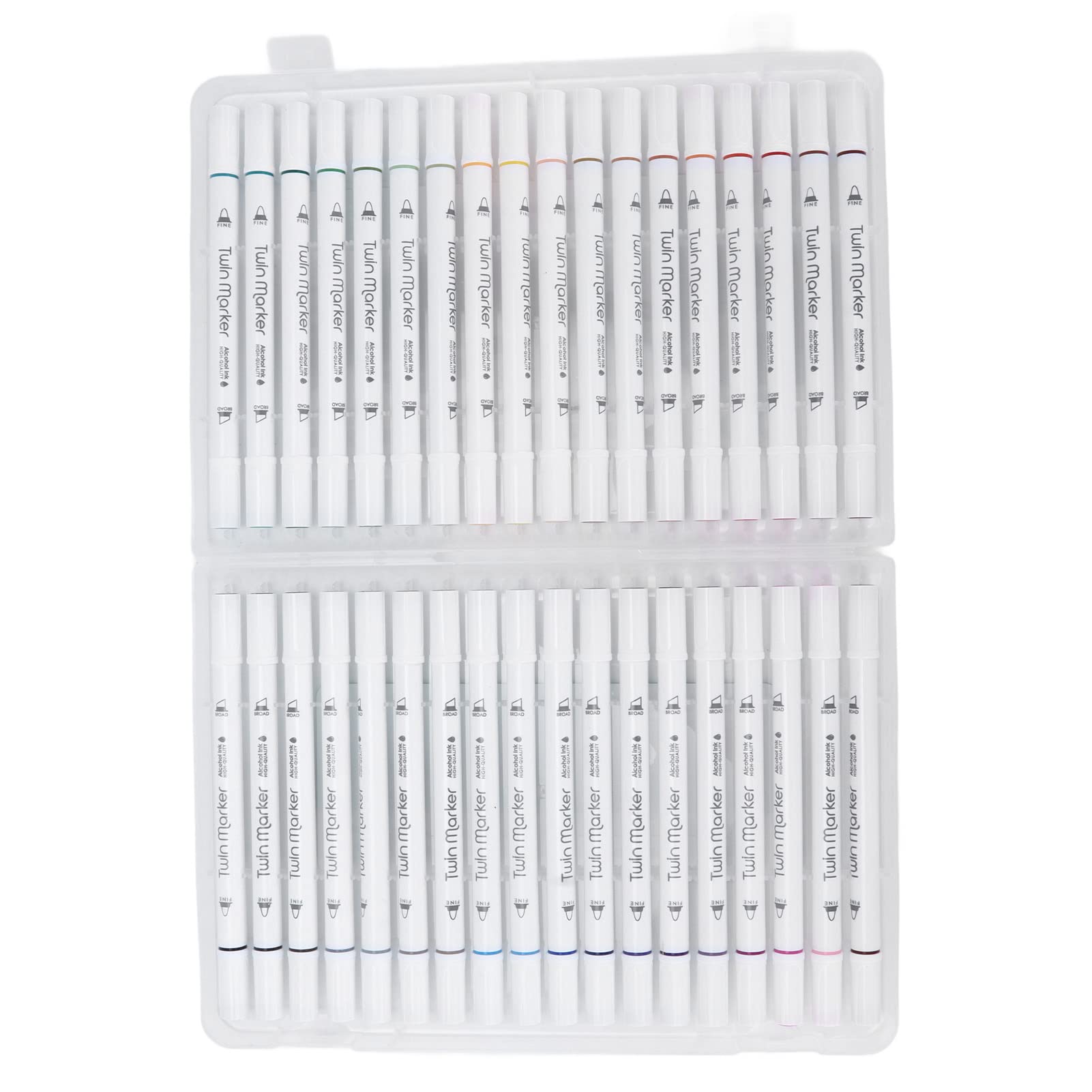 Fast Drying Double Tip Whiteboard Markers - Waterproof, Non-Toxic Dry Erase Markers for Office, Classroom & Home Use - Perfect for Presentations, Teaching, Drawing & Note Taking