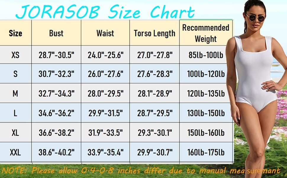 Women's Square Neck Sleeveless Bodysuit Tops - Stretchy Comfortable Tank T-Shirt for Yoga, Workout & Casual Wear